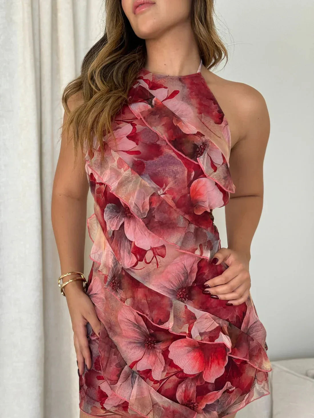 Vestido Tropical Verão