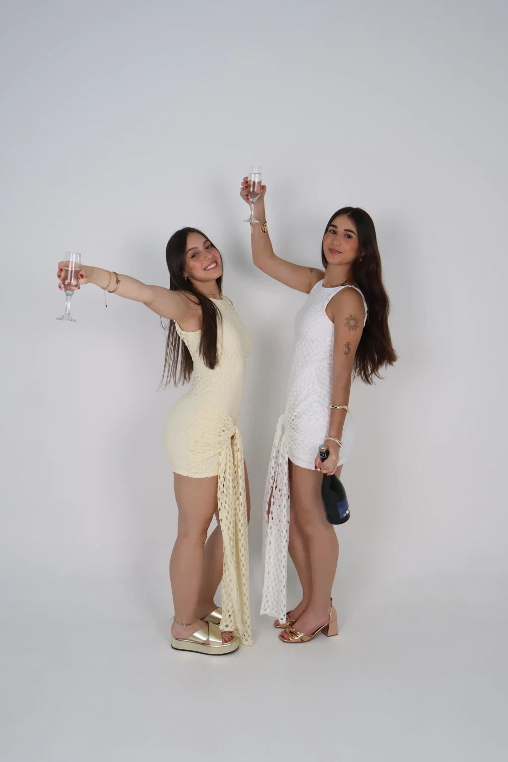 Vestido Rendas Coral