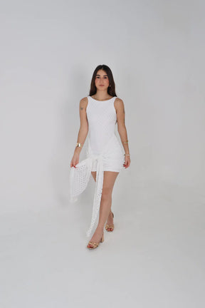 Vestido Rendas Coral