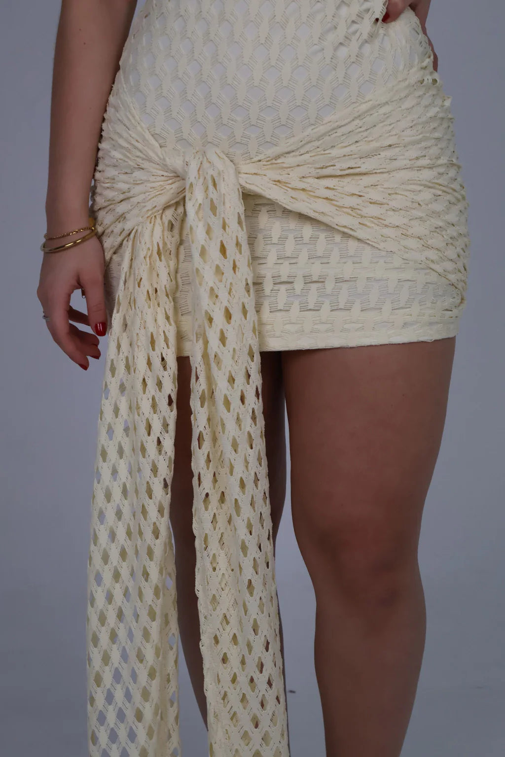 Vestido Rendas Coral