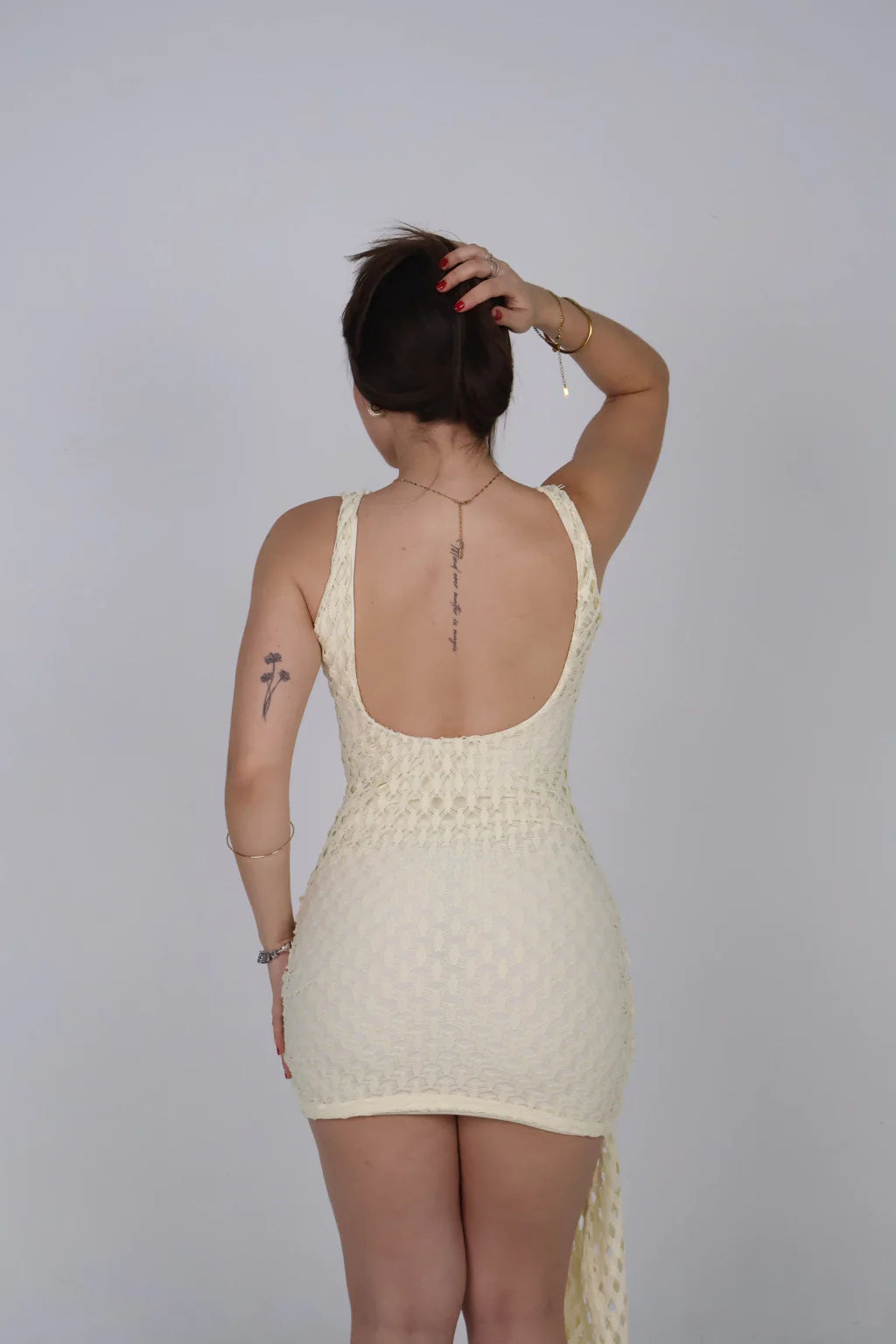 Vestido Rendas Coral