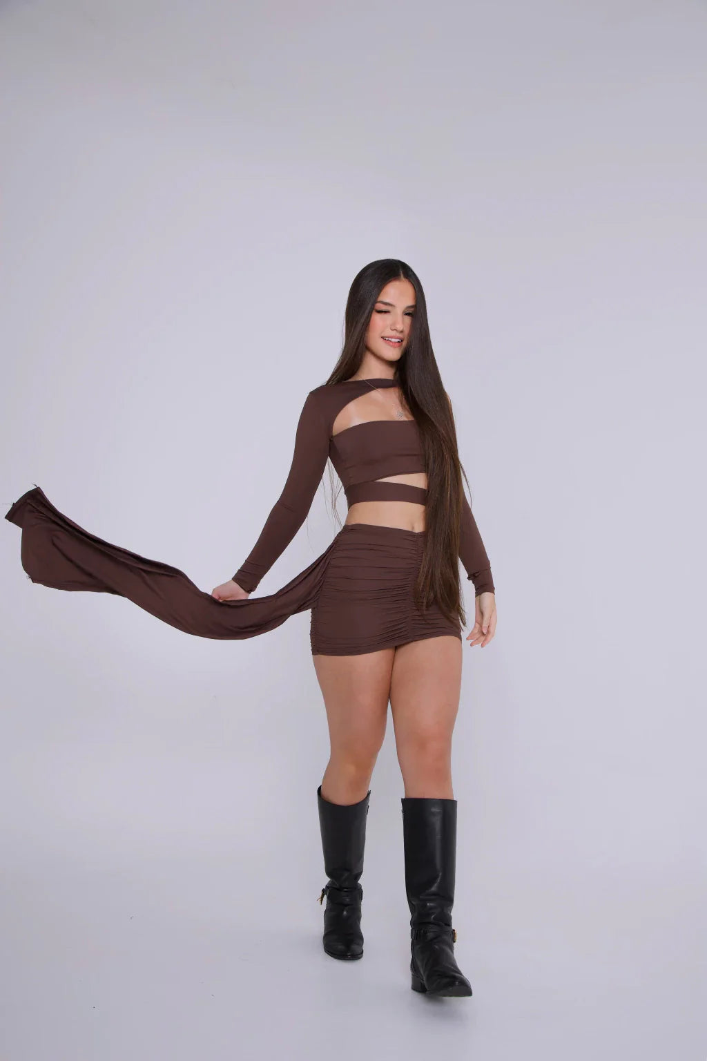 Conjunto Dior Marrom Viral