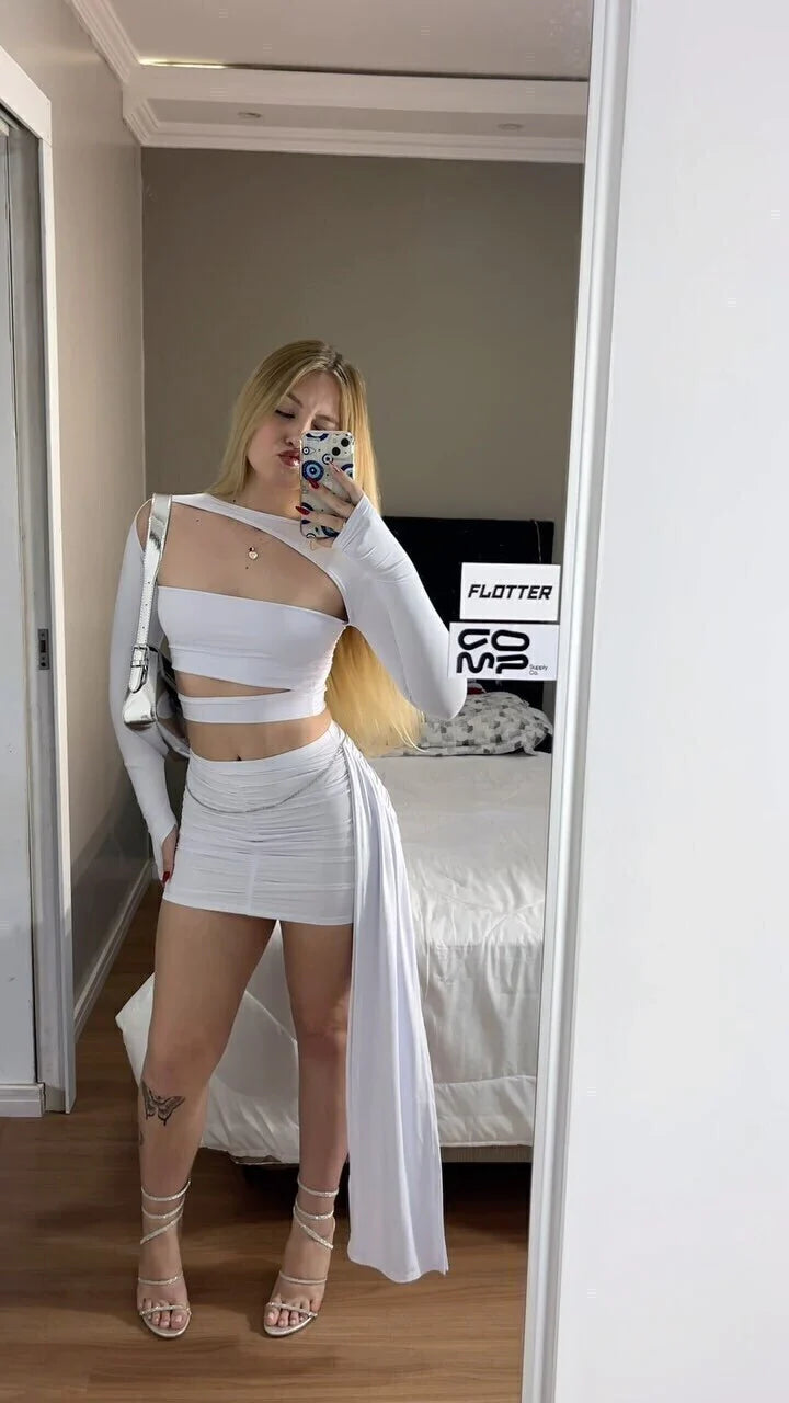 Conjunto Dior Branco